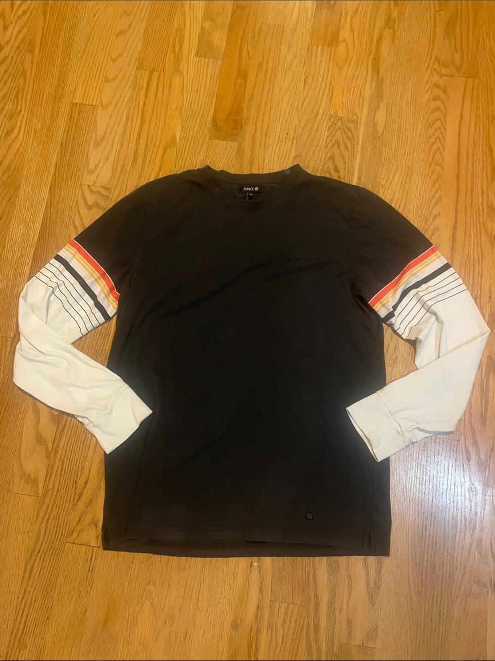 Stance Crewneck Tee with Logo Tag